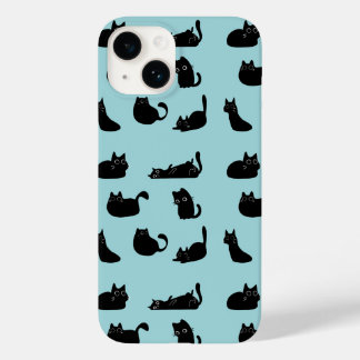 Funny Black Cats Case-Mate iPhone 14 Case