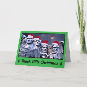 Funny Black Hills Christmas Card