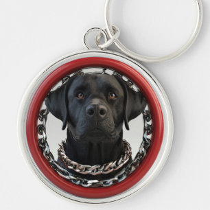 🐶 Funny Black Labrador Gift For Dog Lovers Owners Keychain