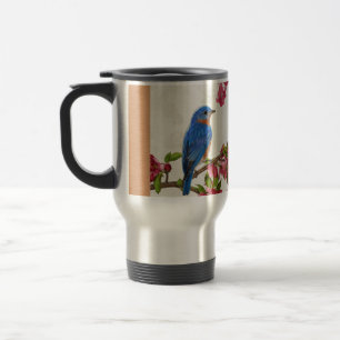 Funny Black & White Cats Apron Travel Mug
