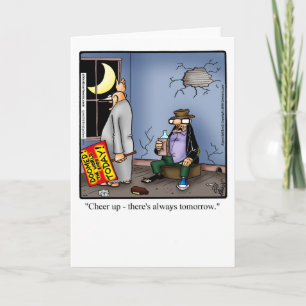 Funny Blank Greeting Card "Spectickles"