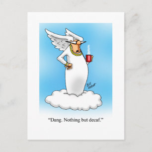 Funny Blessings & Faith Humour Postcard