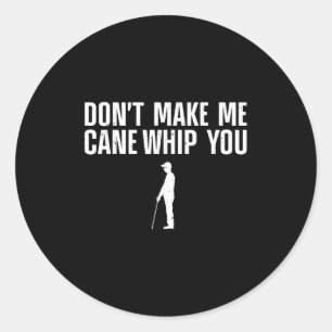 Funny Blind Person Gadgets For Men Women Vision Im Classic Round Sticker