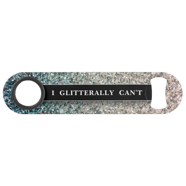Funny Bling Drinking Diamond Glitter Sparkles Bar Key (Front (Horizontal))