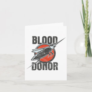 Funny Blood Donor  Card