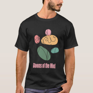 Funny Blooms Of The Mind Family Christmas Teacher  T-Shirt