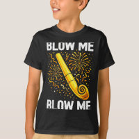 Funny Blow Me Kiss Me Happy New Year Couple Matchi