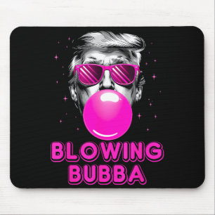 Funny Blowing Bubba Mouse Pad