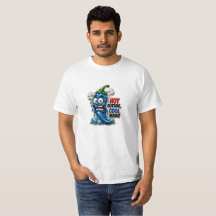 Funny Blue Chili Pepper T-Shirt