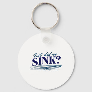 Funny Boat Captain Keychain