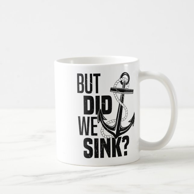 Funny Boating  Coffee Mug (Right)