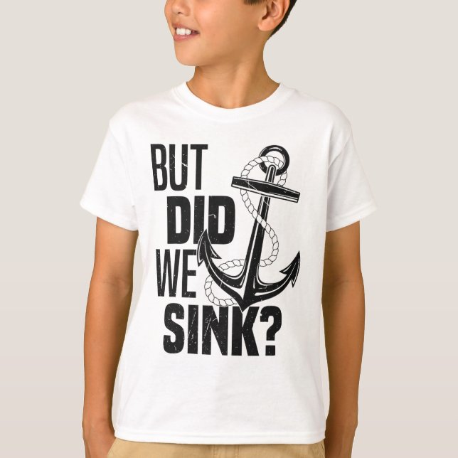 Funny Boating  T-Shirt (Front)