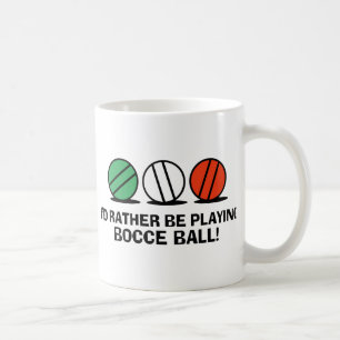 Funny Bocce Ball Coffee Mug