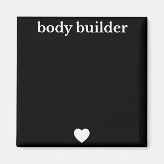 Funny Body Builder Pregnancy Announcement Magnet