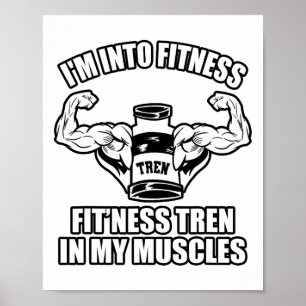 Funny Bodybuilder  Poster