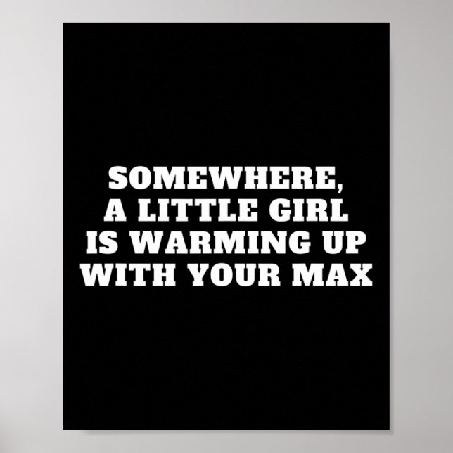Funny Bodybuilding Saying Weightlifting Quote  Poster (Front)