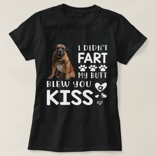 Funny Boerboel Mom Dad Dog Lovers Gift T-Shirt (Design Front)