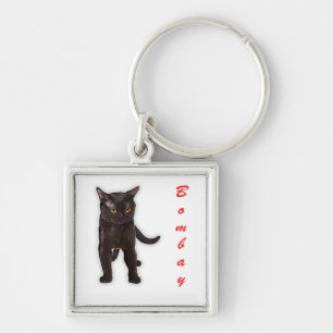 Funny Bombay Cat Japan Gift For Dad Mom Brother Keychain