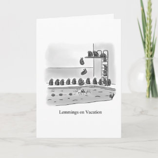 Funny Bon Voyage Humour Greeting card
