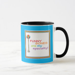 Funny bones mug pediatrician doctor gift