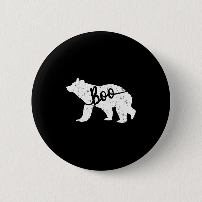 Funny Boo Bear Nickname Matching Shirt  2 Inch Round Button (Front)