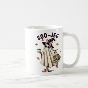 Funny Boo-jee Ghost Halloween Boo Jee Ghost Spooky Coffee Mug