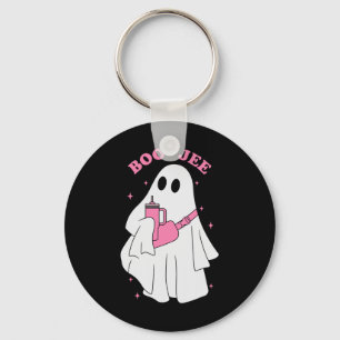 Funny Boo-jee Ghost Halloween Boo Jee Ghost Spooky Keychain