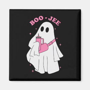 Funny Boo-jee Ghost Halloween Boo Jee Ghost Spooky Magnet