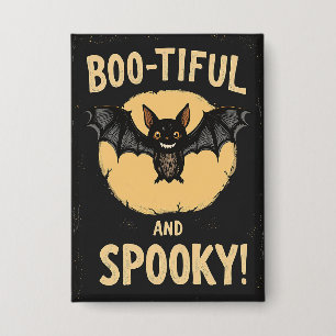 Funny Boo-tiful and Spooky Bat Halloween