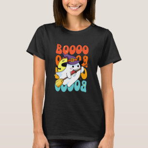 Funny Boo With Ghost And Pumpkins For Halloween Co T-Shirt
