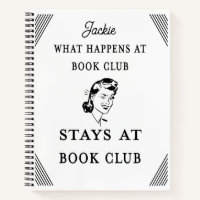 Funny Book Club Quote Personalized