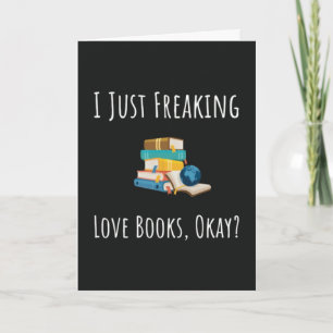 Funny Book Lover Cards Sarcastic Joke Humor Reader