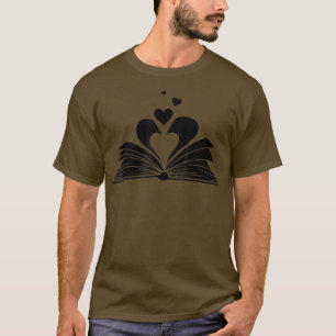 Funny Book Lover Design Men Women Kids Bookworm Li T-Shirt
