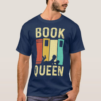 Funny Book Lover Design Women Mom Reading Readers  T-Shirt