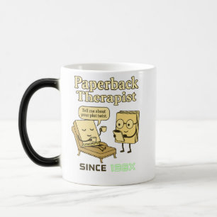 Funny Book Lover Gift   Literary Humour Magic Mug