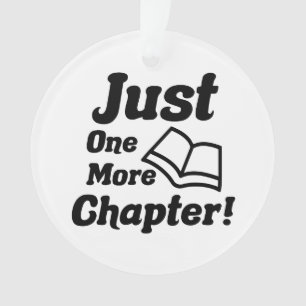 Funny Book Lover Ornament