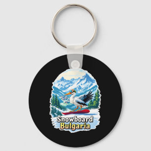 Funny Book Reader Halloween Reading Bookworm Racco Keychain