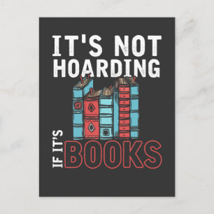 Funny Book Reader Humour Witty Literature Nerd Postcard