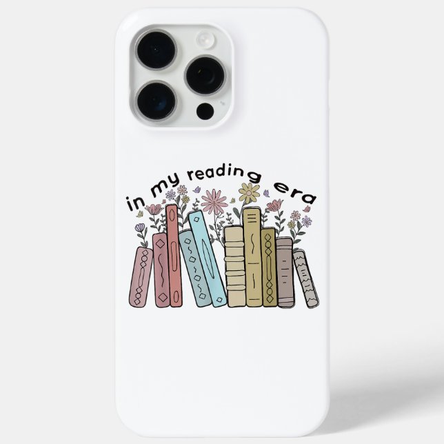 Funny Book Reader Quote In My Reading Era Groovy L Case-Mate iPhone Case (Back)