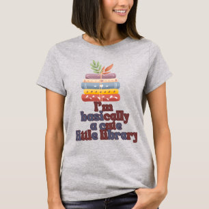 funny Book Tshirt, in my kindle era T-Shirt
