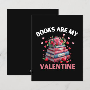 Funny Books Are My Valentine Holiday Card