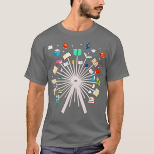 Funny Bookworm Gift Librarian Reading T-Shirt