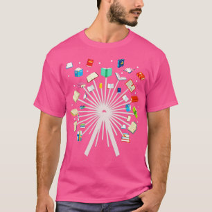 Funny Bookworm Gift Librarian Reading T-Shirt