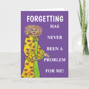 FUNNY BOOMER BELATED BIRTHDAY  CARD