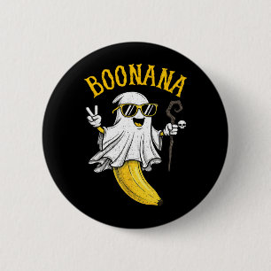 Funny Boonana Sunglasses Cute Boo Funny Halloween 2 Inch Round Button