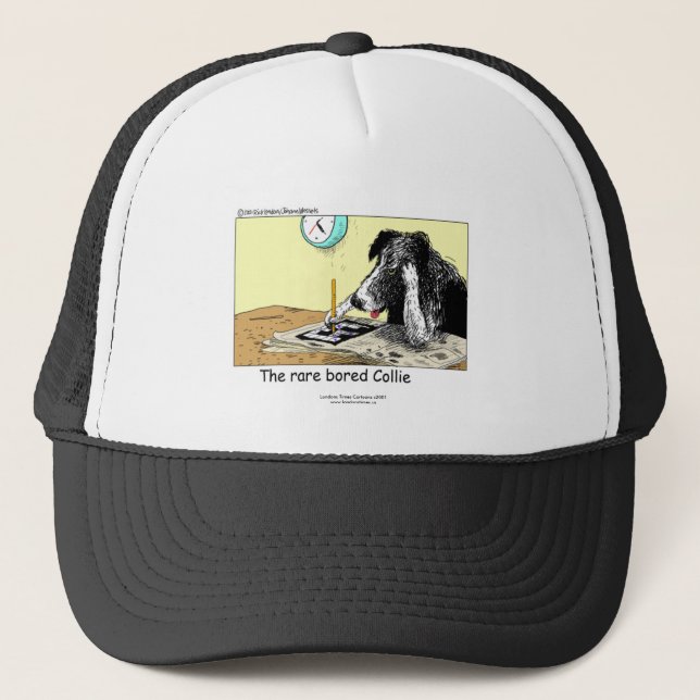 Funny Border Collie Cap (Front)