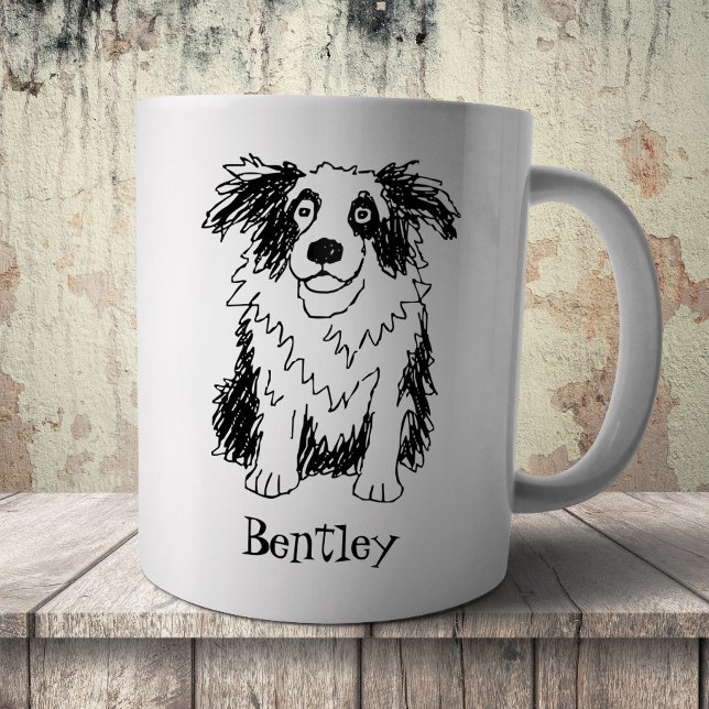 Funny Border Collie Coffee Mug (Creator Uploaded)