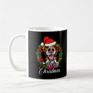 Funny Border Collie Snow Christmas Xmas Tree Decor Coffee Mug