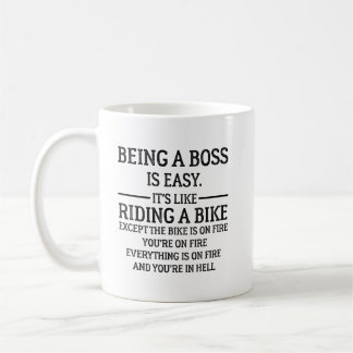 Funny Boss Day Gifts for Women Men, Appreciation Coffee Mug