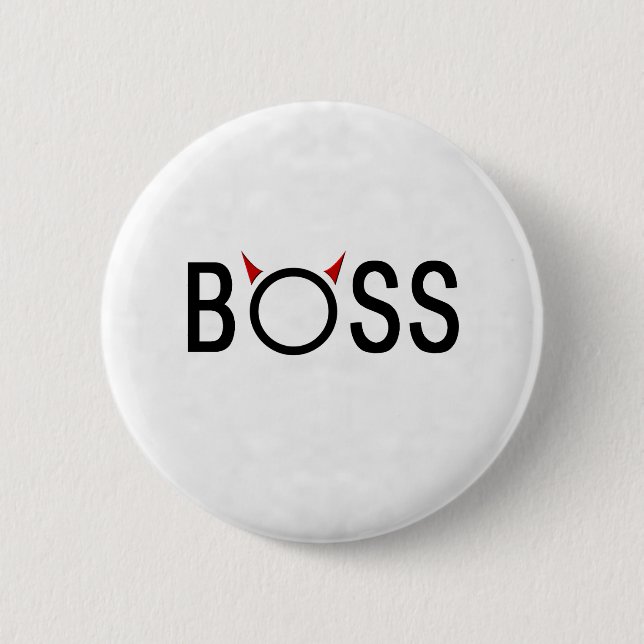Funny Boss Gifts 2 Inch Round Button (Front)